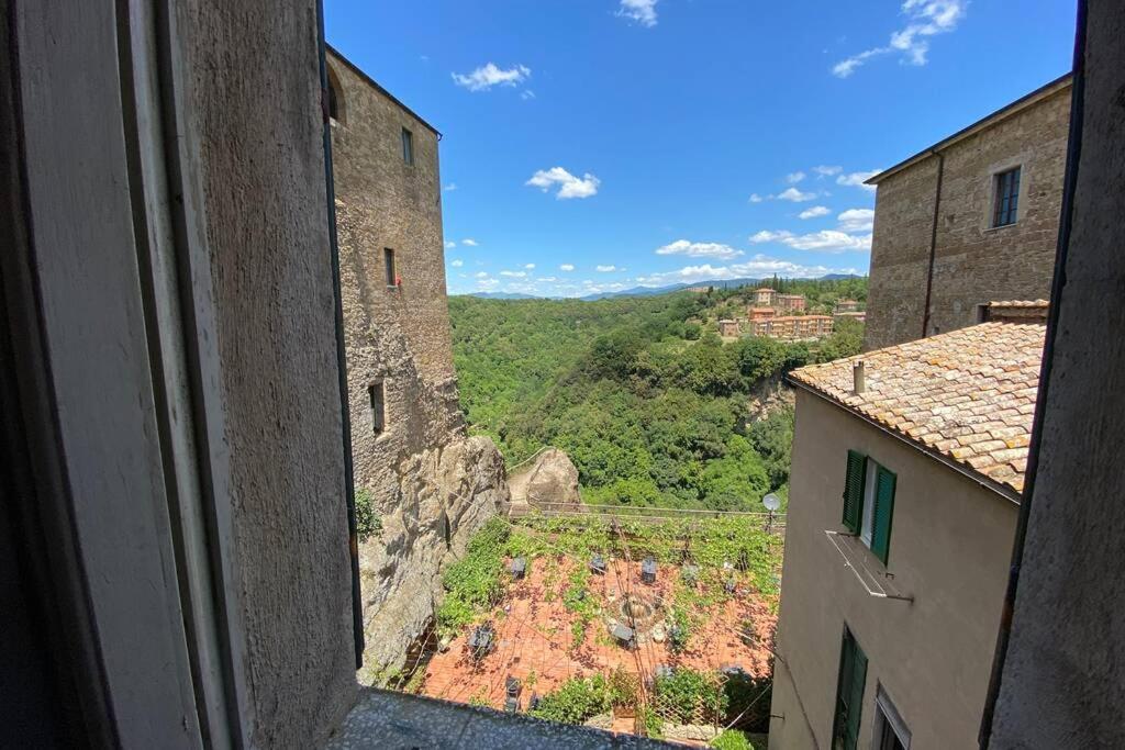 Casa Acquedotto Mediceo Appartement Pitigliano Buitenkant foto